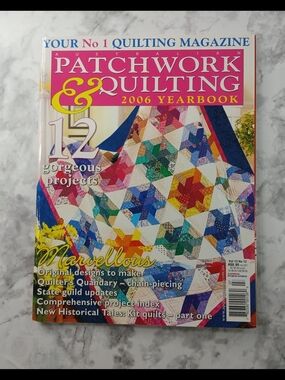 Australian Patchwork & Quilting 2006 Yearbook Vol 13 No 12 + Pattern Sheet